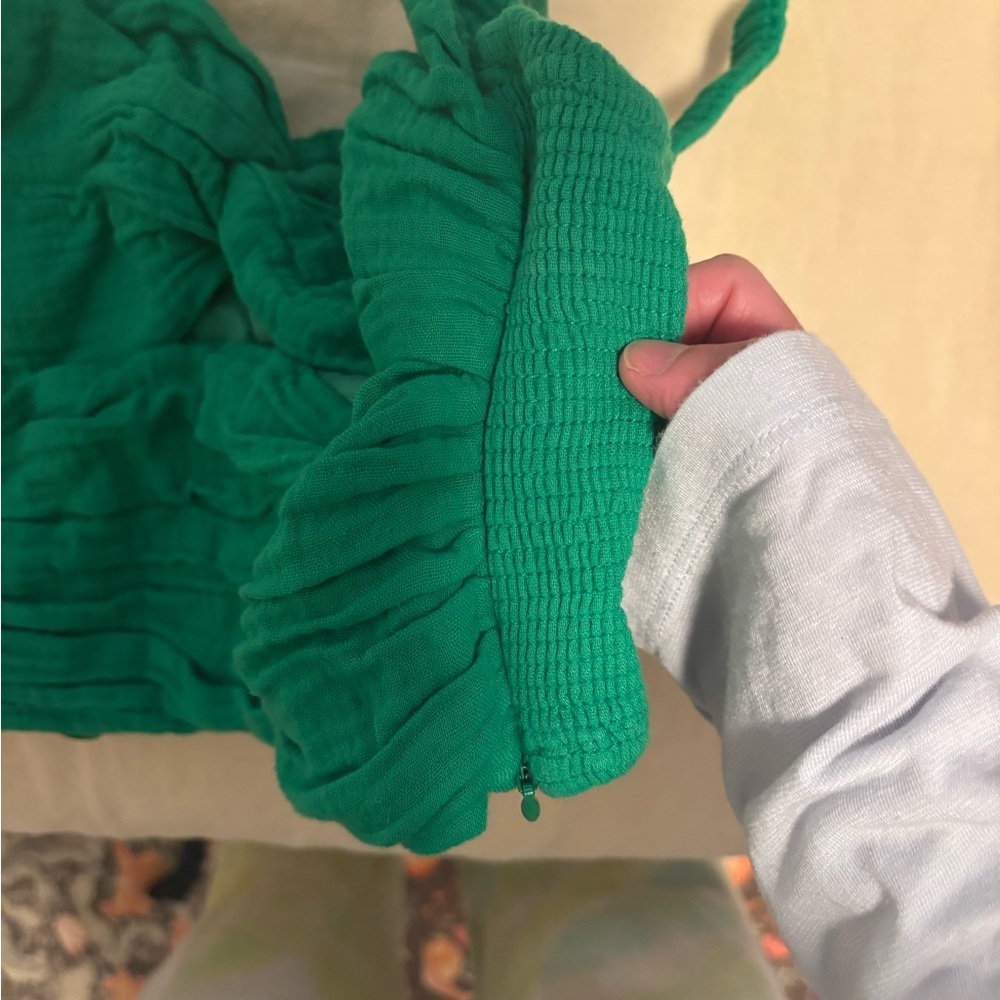 Green Set - shorts and a sleeveless! Super cute